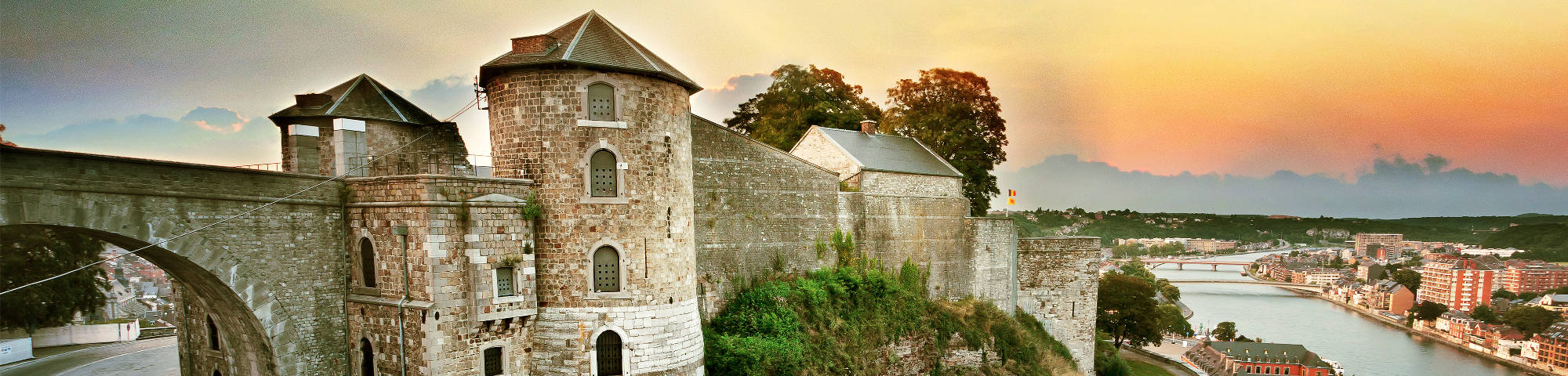 Namur Citadel Panorama